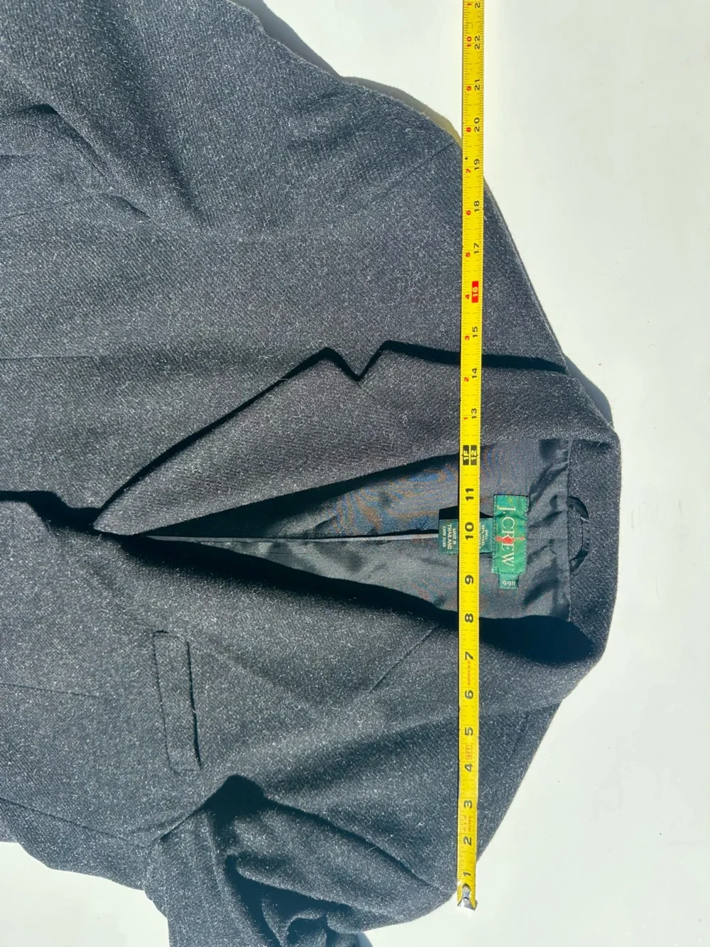 Vintage J. Crew Oarsman Mohair Wool Blend Men's Blazer Sports Coat, 44R